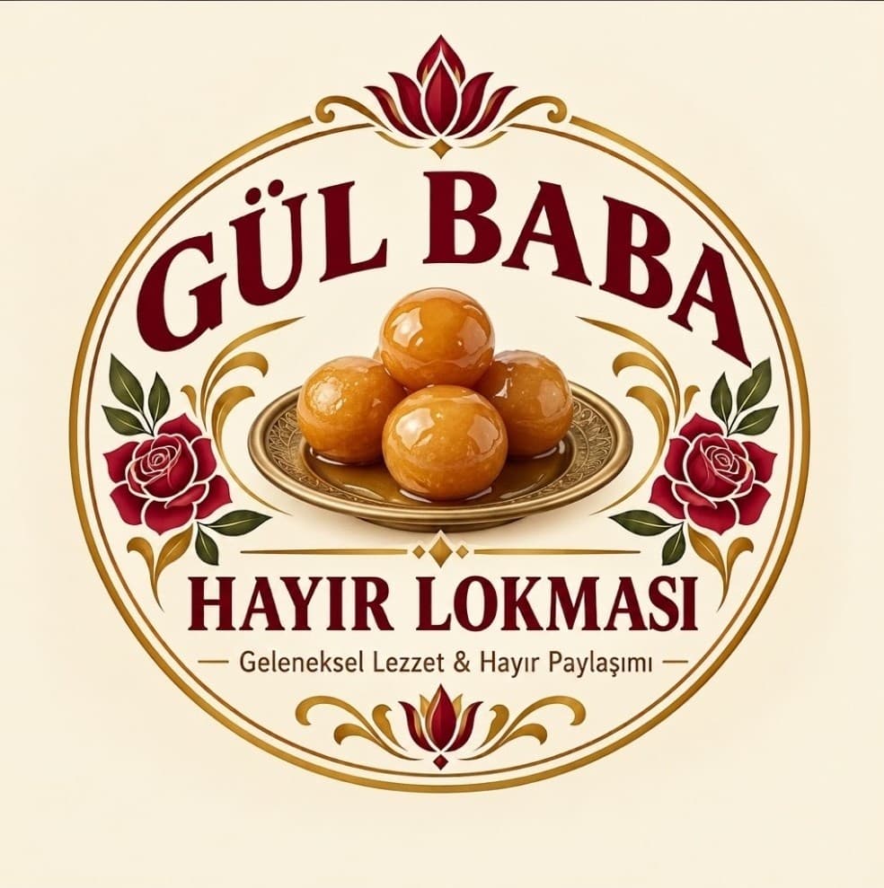 Gül Baba Hayır Lokması logosu — Geleneksel Lezzet & Hayır Paylaşımı